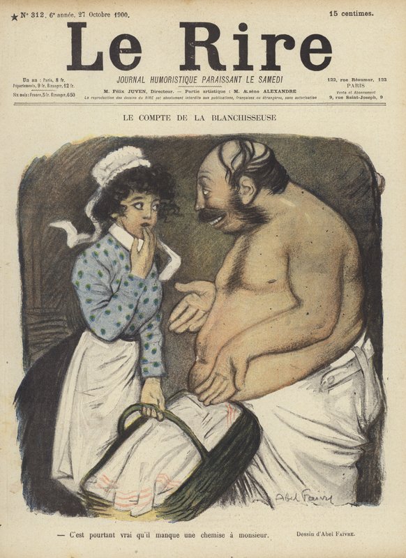 Illustration pour Le Rire - Jules Abel Faivre