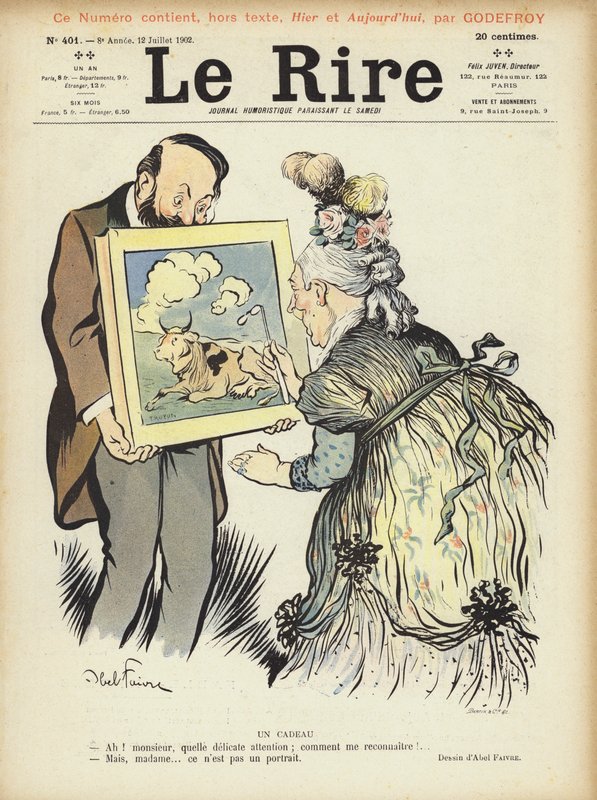 Illustration pour Le Rire - Jules Abel Faivre