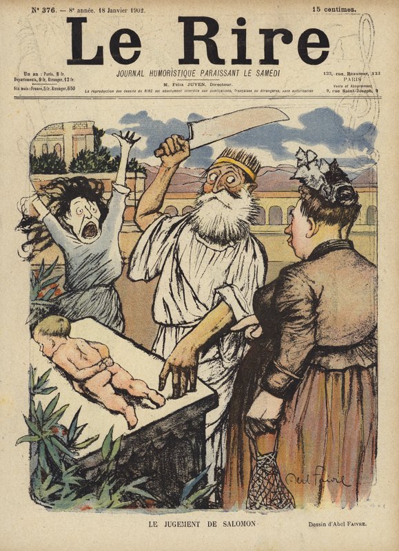 Illustration pour Le Rire - Jules Abel Faivre