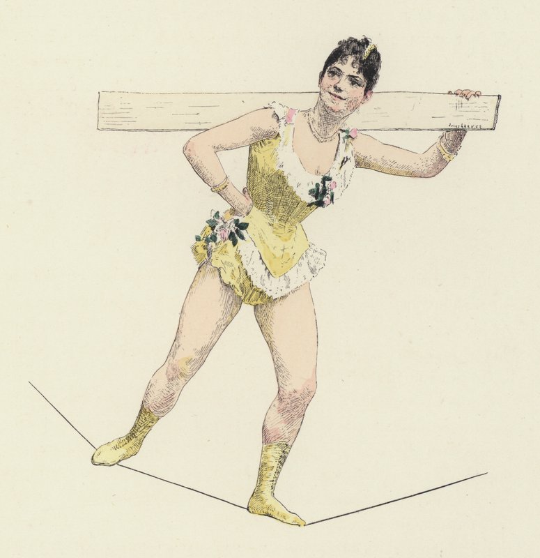 Artiste de fil de fer - Jules Arsene (after) Garnier