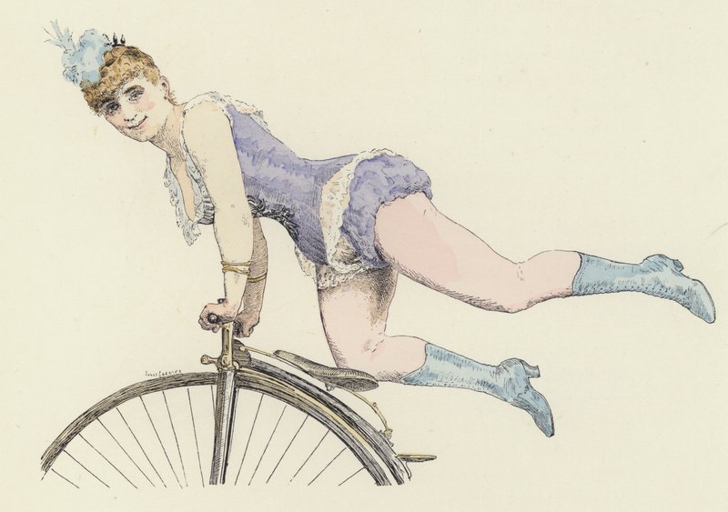 Artiste cycliste - Jules Arsene Garnier