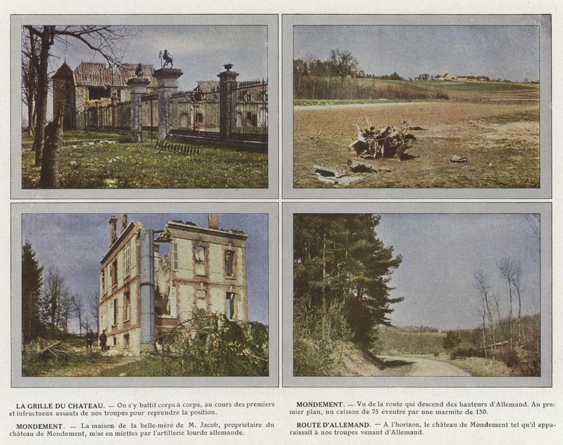 La grille du château, Mondement, Mondement, Route D