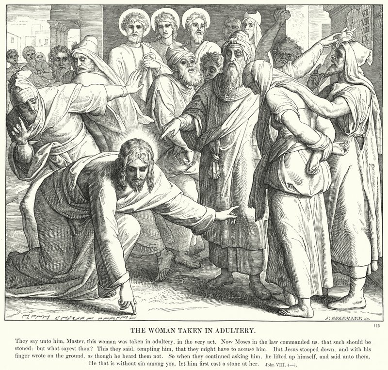 La Femme prise en flagrant délit d