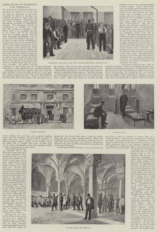 Maison de détention de Paris pour criminels - Julius Mandes Price