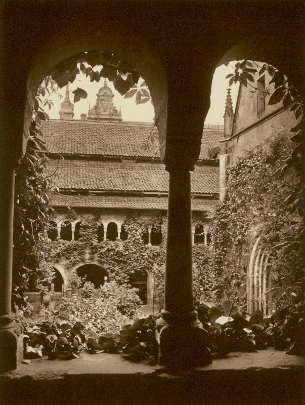 Hildesheim, Cathédrale, Cloître (photo n/b) - Kurt Hielscher