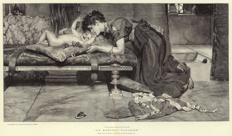 Un paradis terrestre - Lawrence Alma Tadema