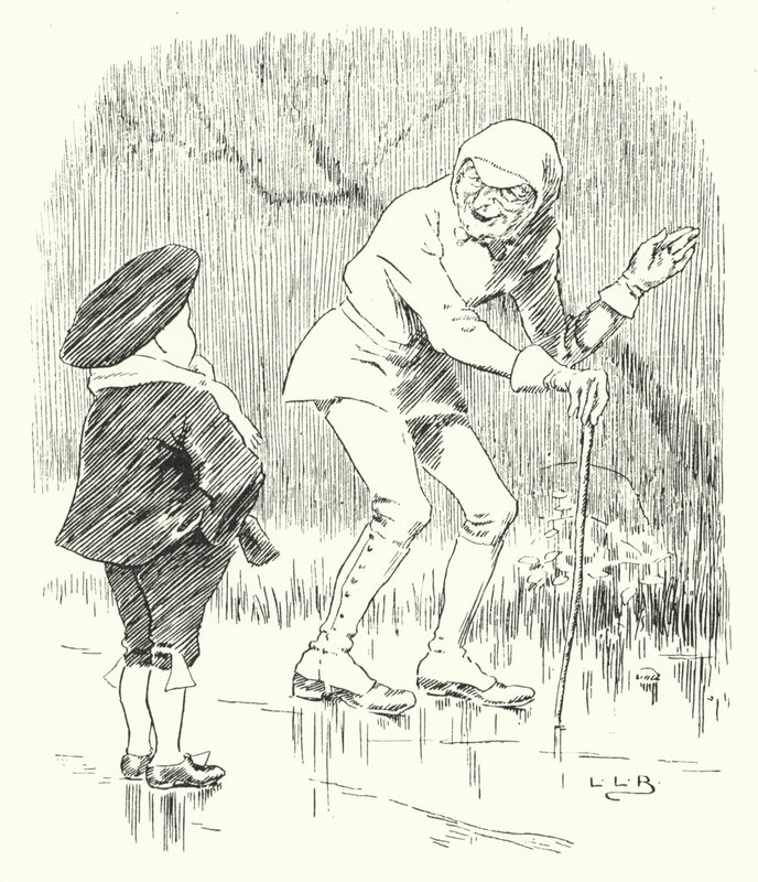 Un matin brumeux et humide, quand le temps était nuageux - Leonard Leslie Brooke