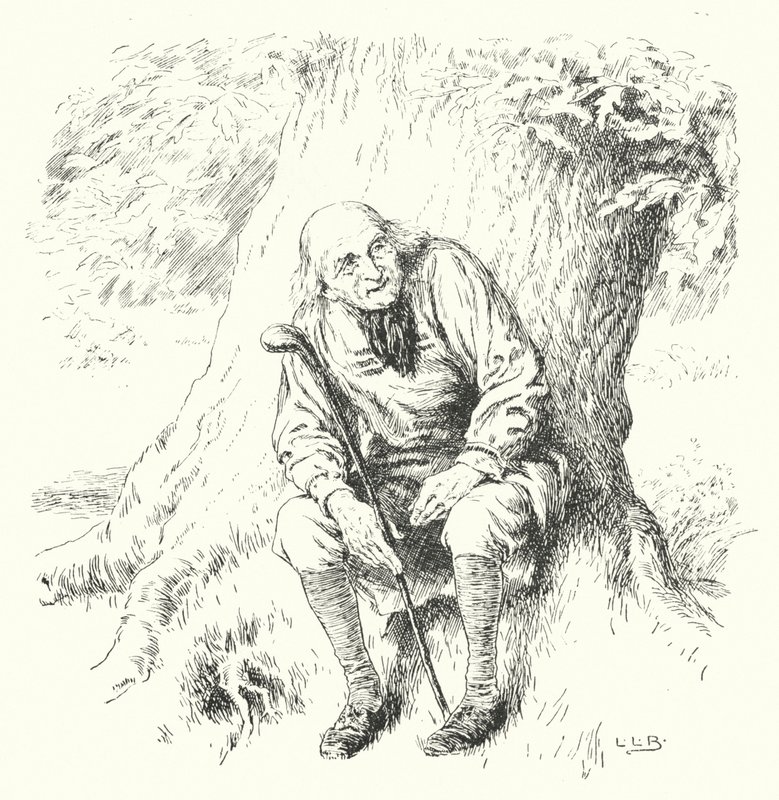 Dit le vieil homme au chêne - Leonard Leslie Brooke