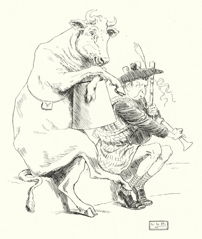 Il y avait un joueur de cornemuse, il avait une vache - Leonard Leslie Brooke