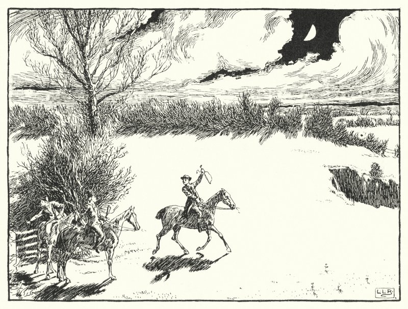 Il y avait trois joyeux Gallois (gravure) - Leonard Leslie Brooke