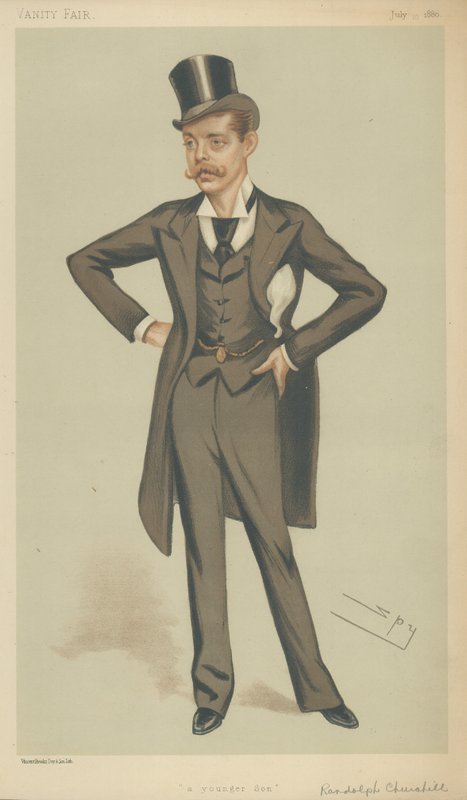 Lord Randolph Churchill - Leslie Matthew Ward