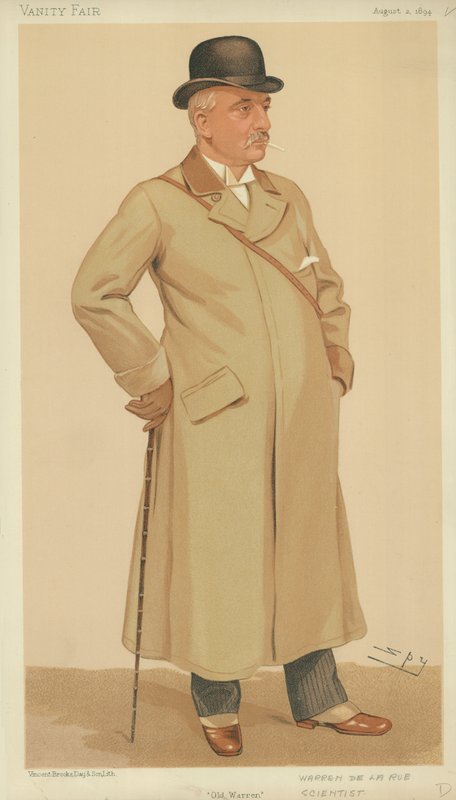 M. Warren William De La Rue - Leslie Matthew Ward