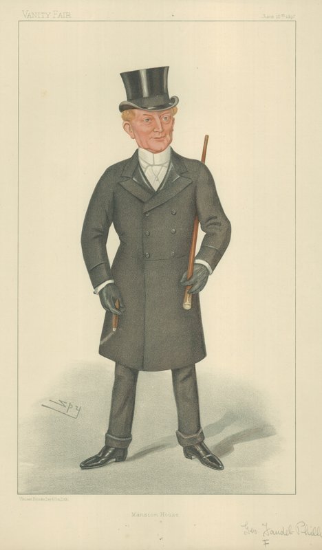 Sir F Phillips, Le Maire de Londres - Leslie Matthew Ward
