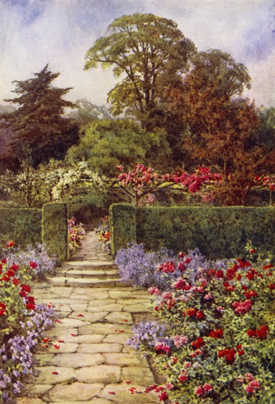 La Promenade des Roses - Lilian Stannard