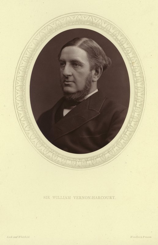 Portrait de Sir William Vernon Harcourt - Lock and Whitfield