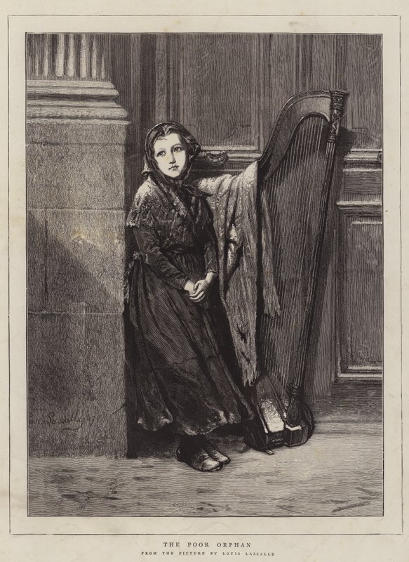 Le pauvre orphelin - Louis Simon Lassalle