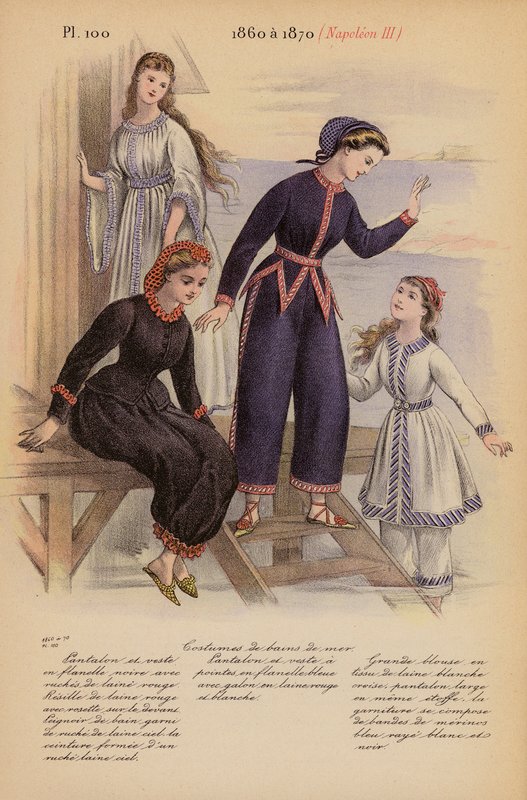 Mode française : 1860 à 1870, Napoléon III - Louis Colas