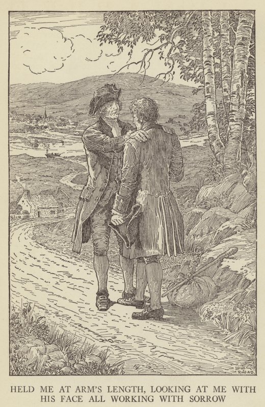 Illustration pour Kidnapped de Robert Louis Stevenson - Louis John Rhead