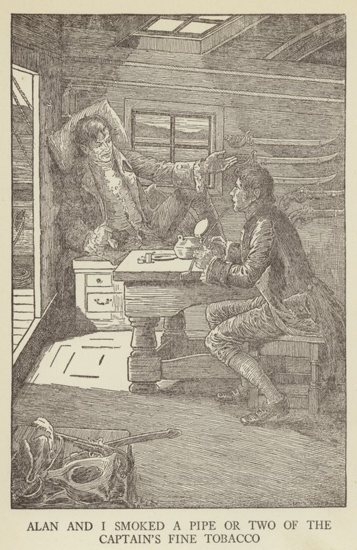 Illustration pour Kidnapped de Robert Louis Stevenson - Louis John Rhead