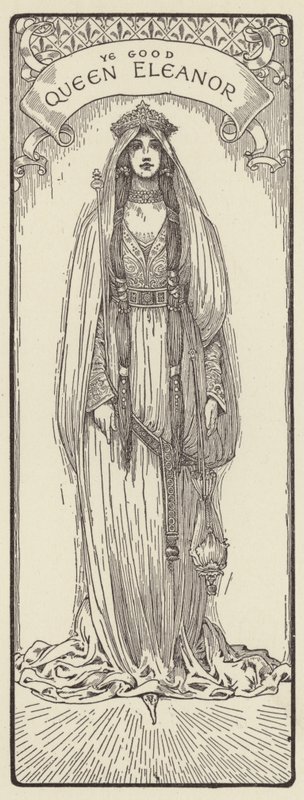 La bonne reine Éléonore - Louis John Rhead