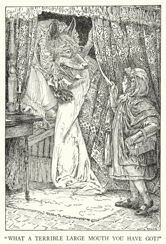 "Quelle grande bouche terrible tu as !" - Louis John Rhead