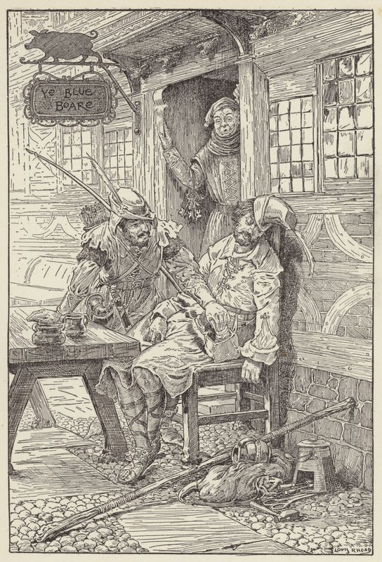 Avec un sourire sur le visage, il tendit la main et sortit le mandat - Louis John Rhead
