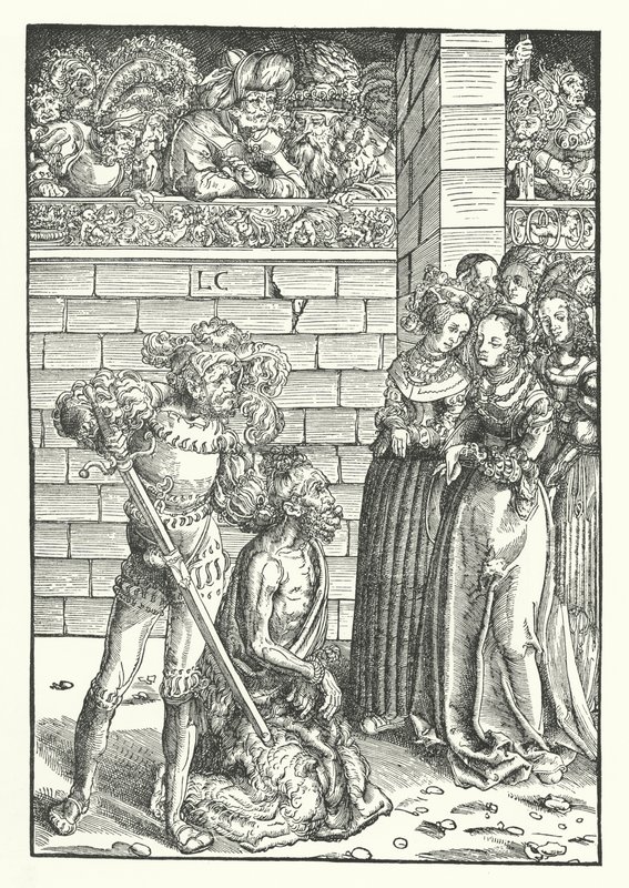 La décapitation de Saint Jean-Baptiste - Lucas the Elder (after) Cranach