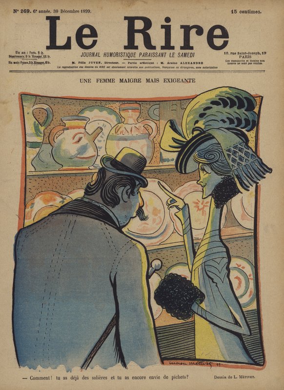 Illustration pour Le Rire - Lucien Metivet