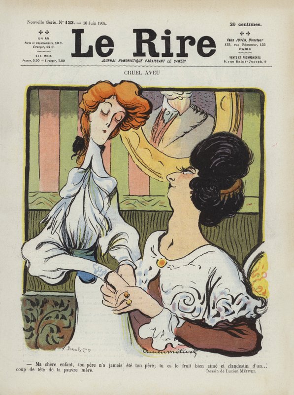 Illustration pour Le Rire - Lucien Metivet