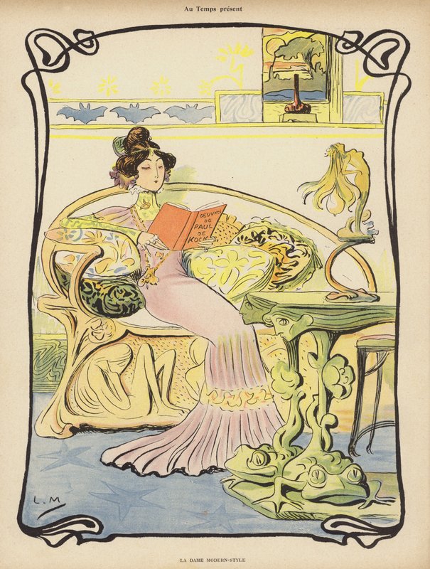 La Dame Moderne - Lucien Metivet