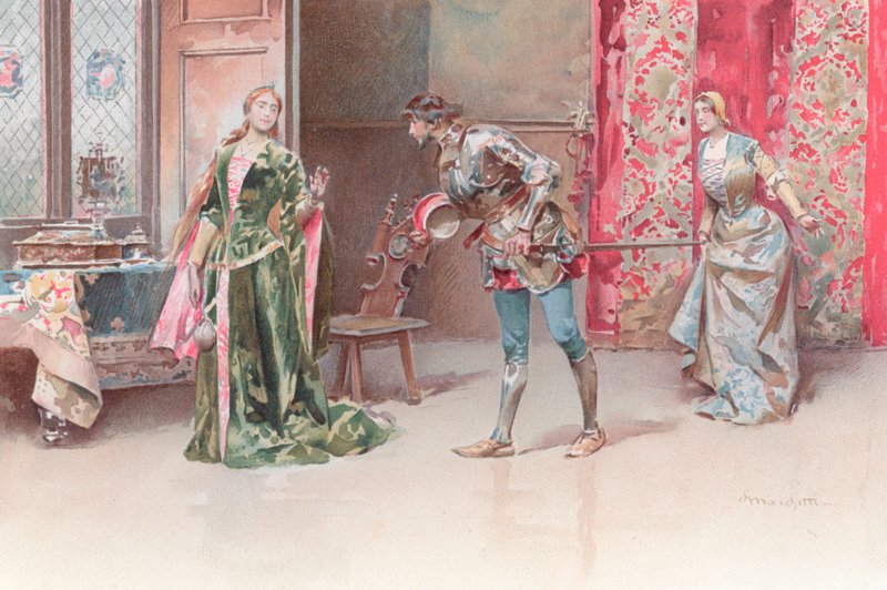 Illustration pour Othello de Shakespeare - Ludovico Marchetti