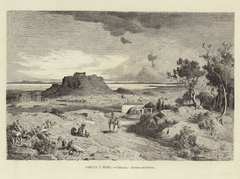 Grèce et Rome - Grèce : Athènes moderne - Ludwig Hans Fischer