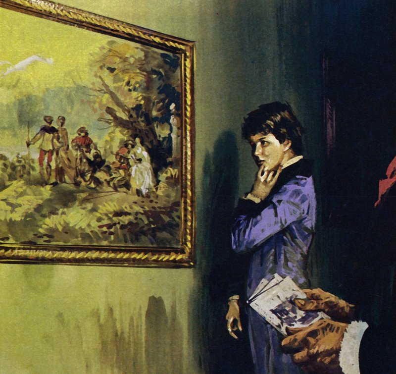 Renoir se rend au Louvre pour admirer l
