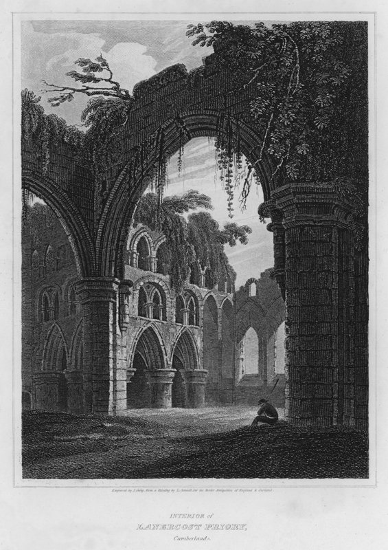 Intérieur du prieuré de Lanercost, Cumberland - Luke (after) Clennell