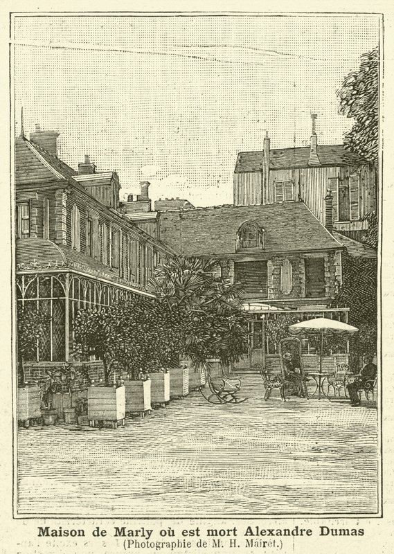 Maison à Marly où est mort l