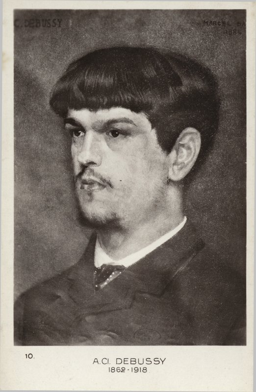 Claude Debussy, compositeur français (1862-1918) - Marcel Andre Baschet