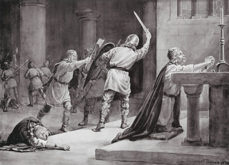 Le meurtre de Knud le Saint - Margaret (after) Dovaston