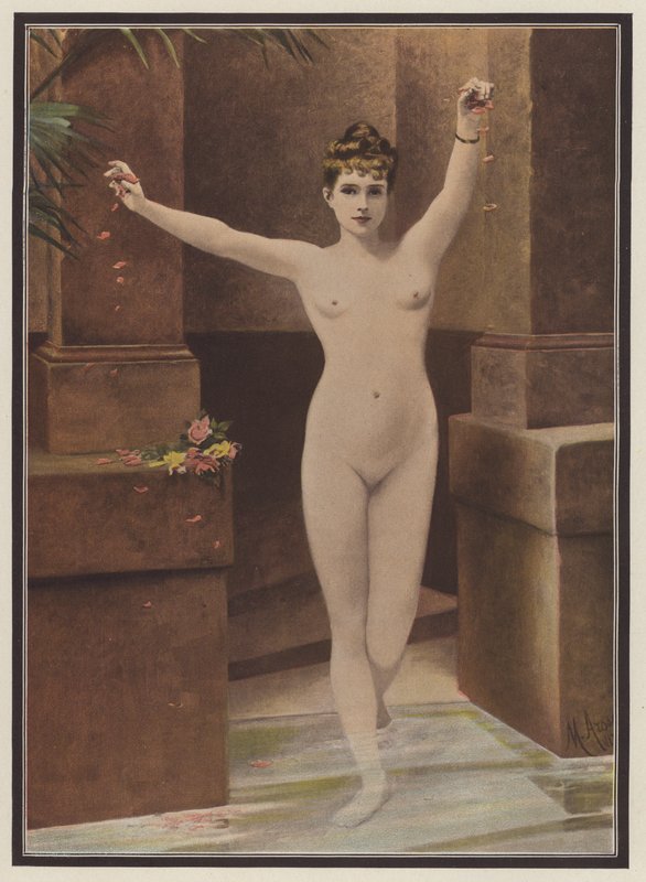 Dans le bain - Marguerite Arosa