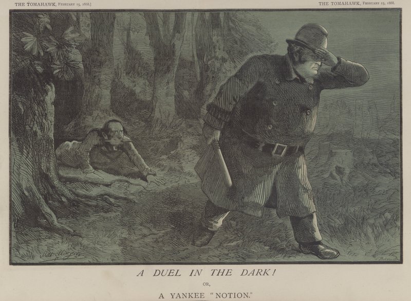 Un duel dans le noir ! ou, Une notion yankee - Matthew