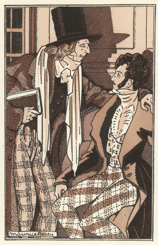Illustration pour Scènes de la vie de bohème de Henri Murger - Maurice Berty