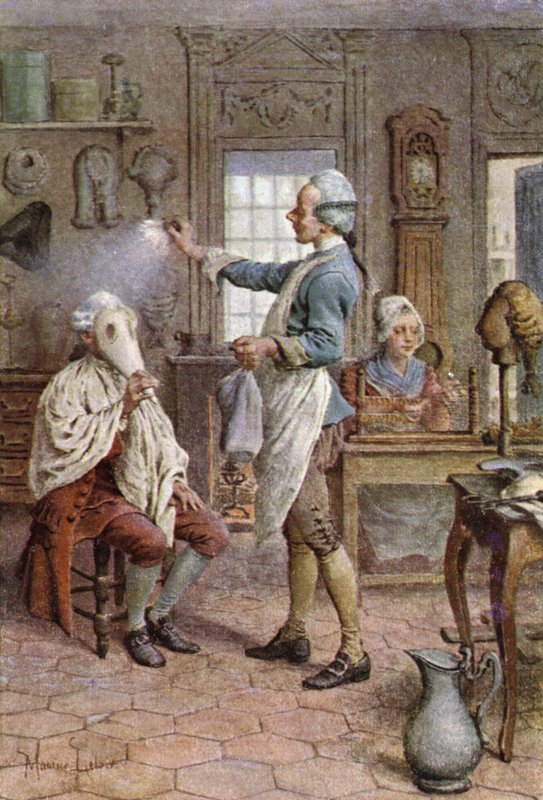 Le Coiffeur - Maurice Leloir