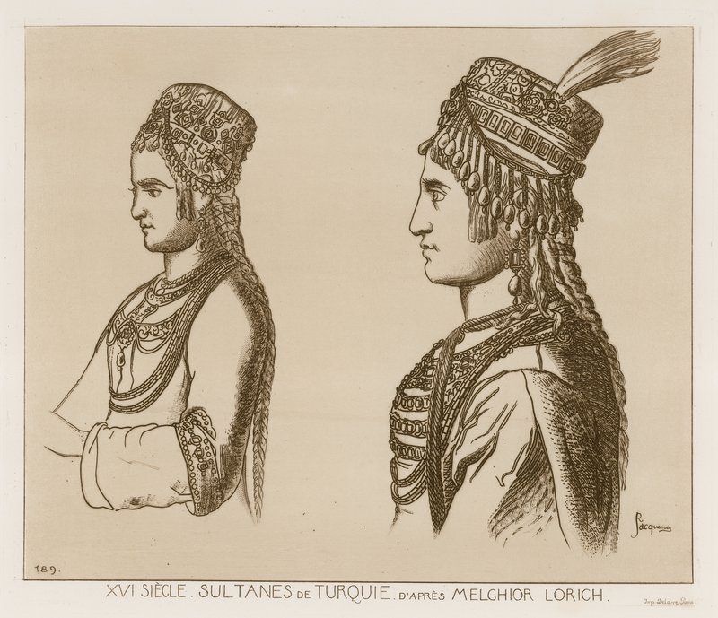 Sultans du XVIe siècle de Turquie - Melchior Lorck