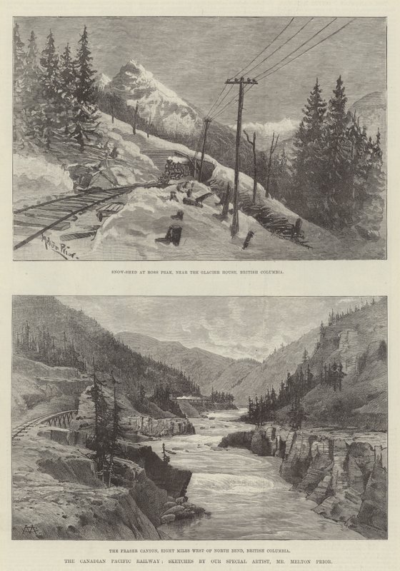 Le chemin de fer du Pacifique canadien - Melton Prior