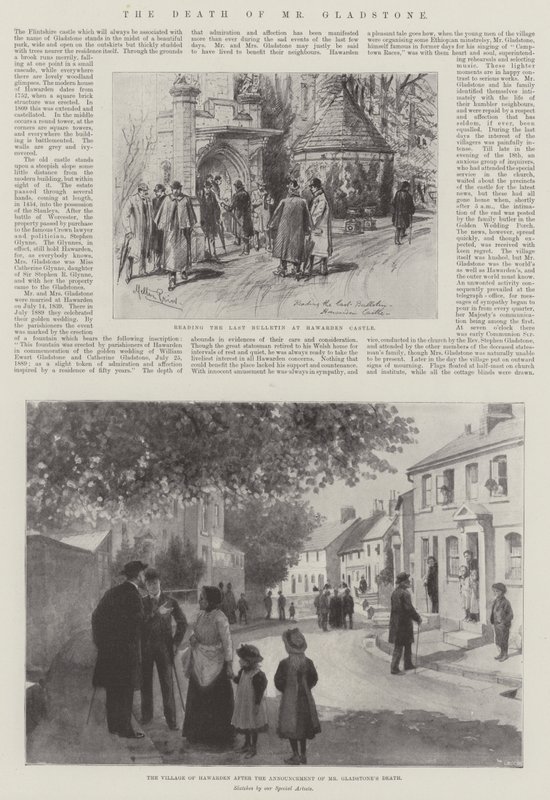 La Mort de M. Gladstone - Melton Prior