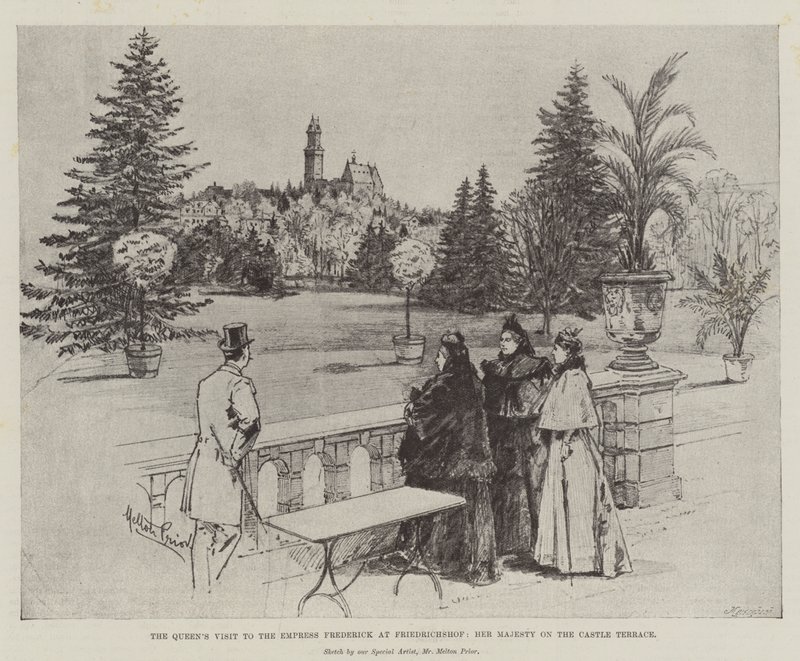 La visite de la reine à l