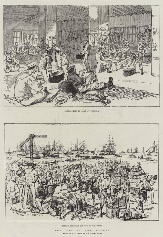 La guerre au Soudan - Melton Prior