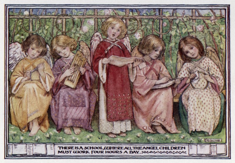 Les diablotins dans le pré céleste. Kate Bunce - Minnie Didbin Spooner
