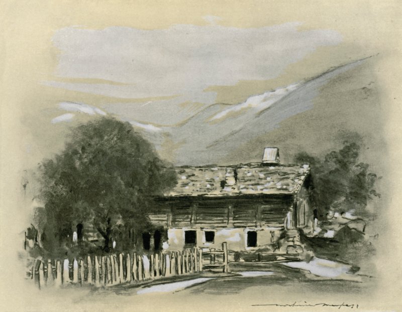 Chalet près de Lucerne - Mortimer Ludington Menpes