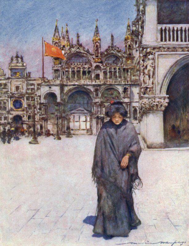 Traverser la Piazza - Mortimer Ludington Menpes