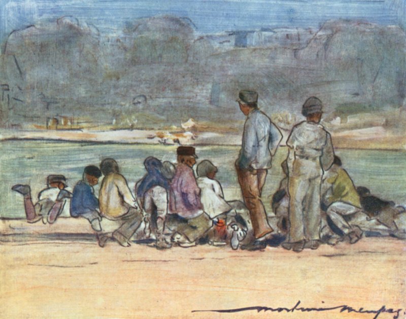 Étang aux Tuileries - Mortimer Ludington Menpes